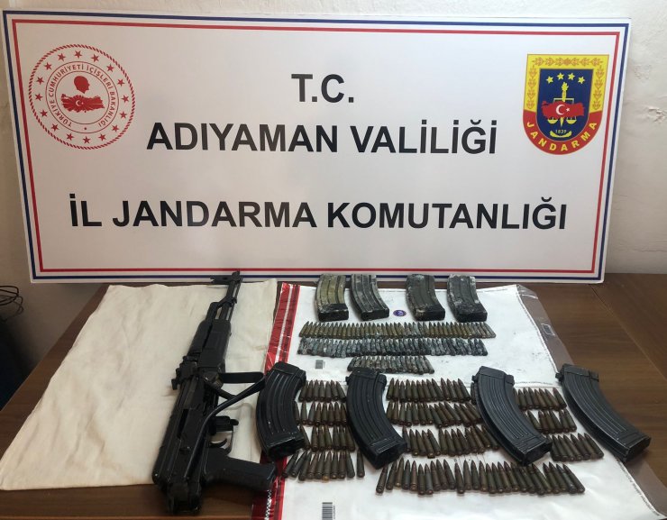 Adıyaman'da PKK/KCK mühimmatı ele geçirildi