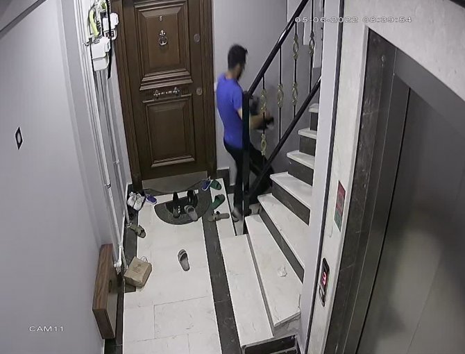 Hırsız ayakkabıları seçerek çaldı