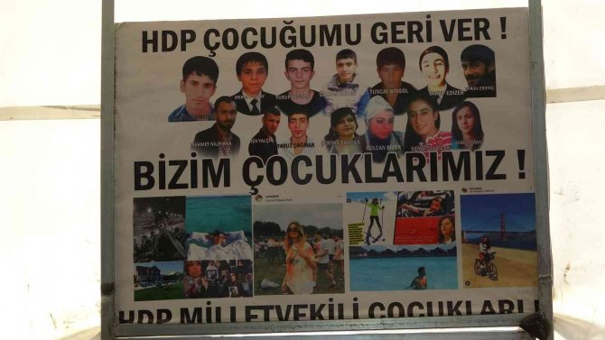 Bin 10 gündür terör mağduru aileler evlatlarını HDP ve PKK’dan istiyor