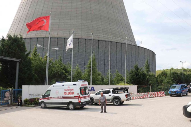 Doğalgaz santralindeki trafo patlaması korkuttu