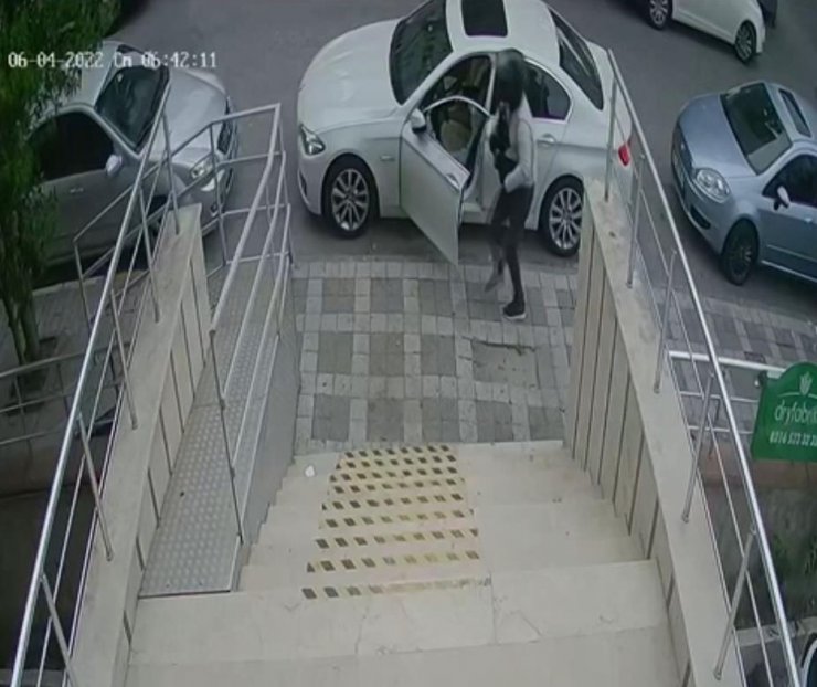 Hayalet gösterge hırsızları kamerada