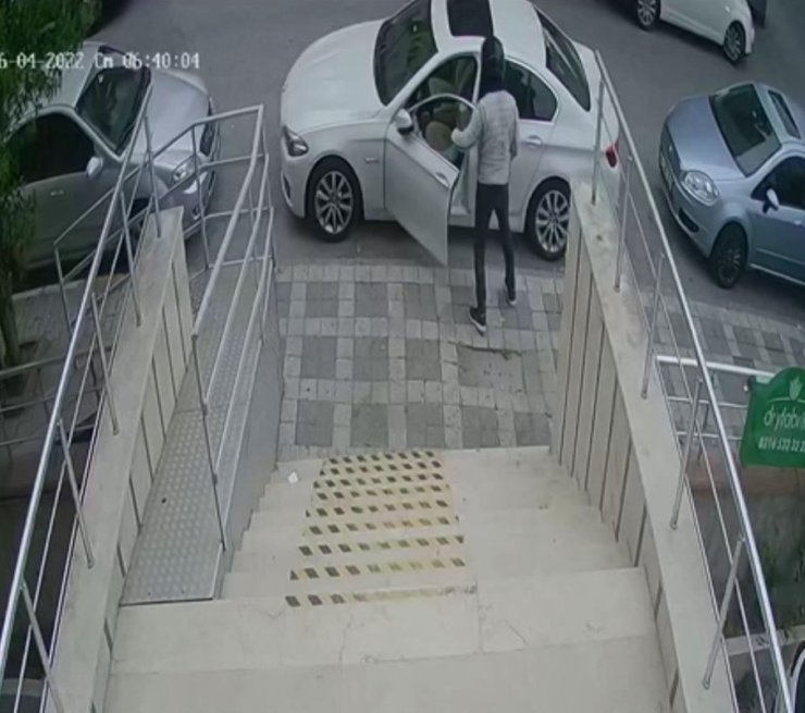 Hayalet gösterge hırsızları kamerada