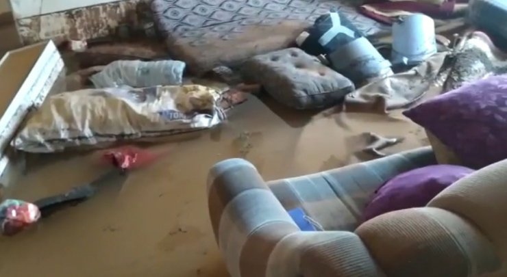 Sivas'ta sel sonrası hasar tespiti