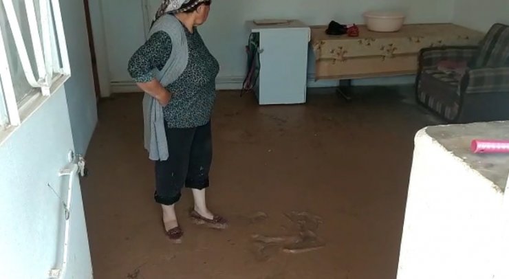 Sivas'ta sel sonrası hasar tespiti