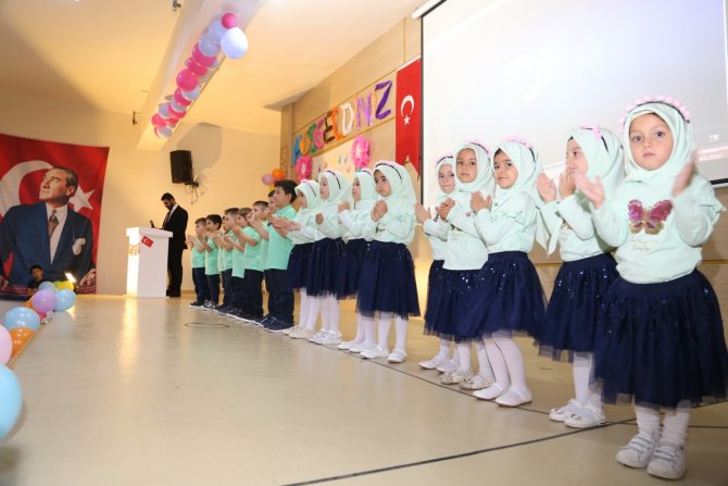 Hadim’de Kur’an kursu öğrencilerinden mezuniyet programı