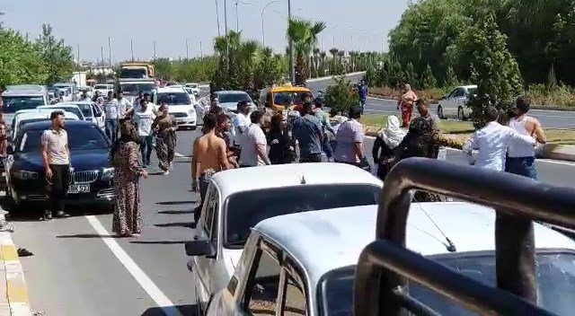 2 grubun piknik dönüşü kavgası kamerada