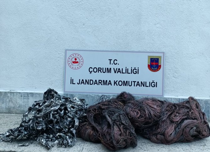 Kablo hırsızları yakalandı