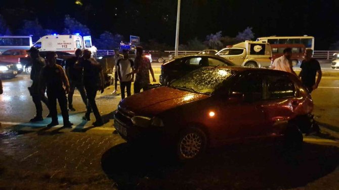 Sağlık ekiplerine zor anlar yaşatan yaralı ambulansa binmeyi reddetti