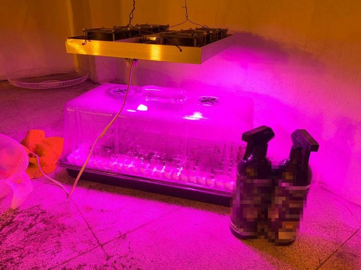 Uyuşturucu imalathanesine baskın: 4 gözaltı