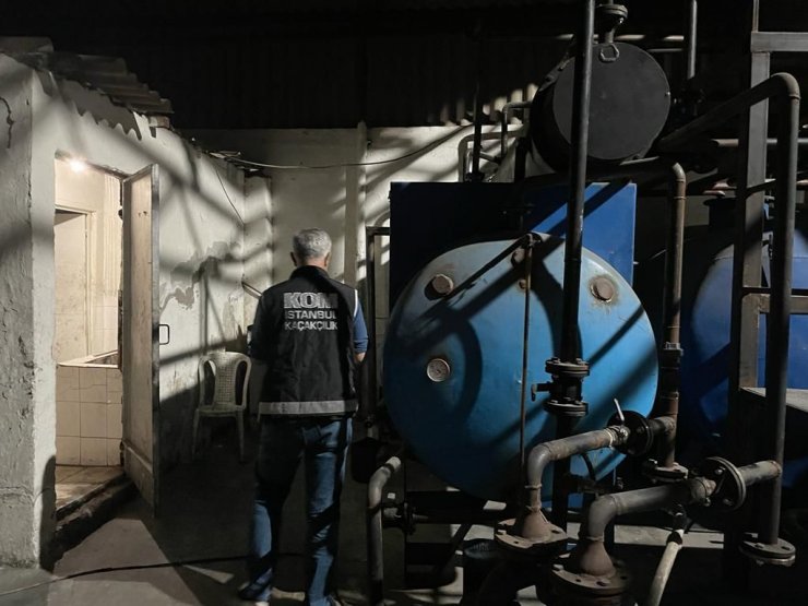 Tuzla'da "karışımlı akaryakıt" operasyonu