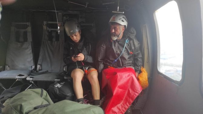 Jandarmadan aksiyon filmlerini aratmayan kurtarma operasyonu