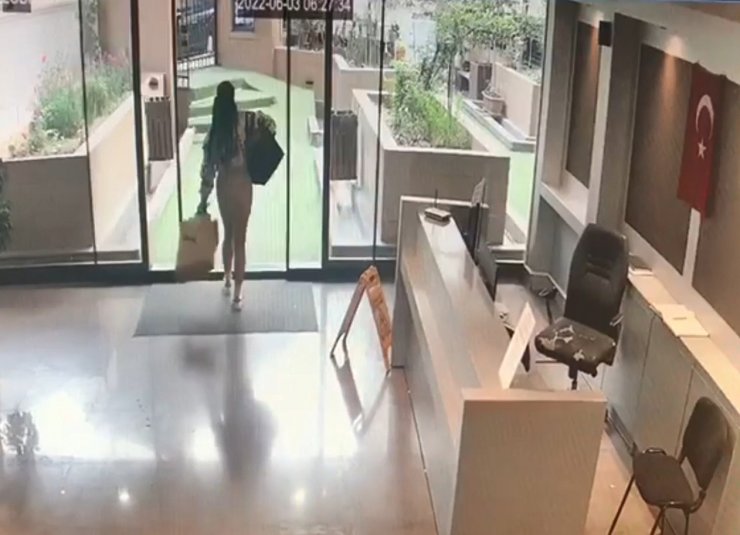 Mini etekli hırsız bacağındaki dövmeden yakalandı 