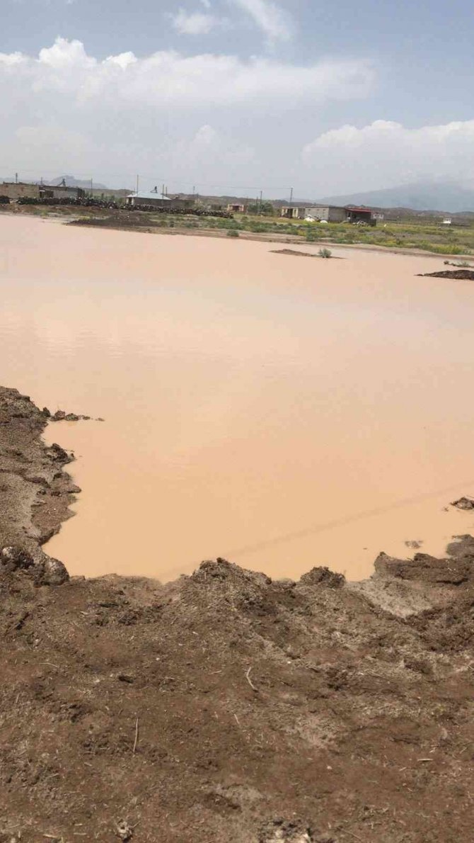 Su birikintisine düşen çocuk yaşam mücadelesi veriyor