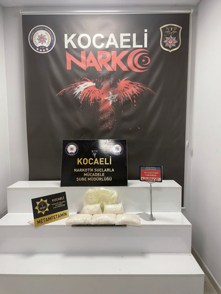 Cipin motorundan 5 kilo uyuşturucu çıktı