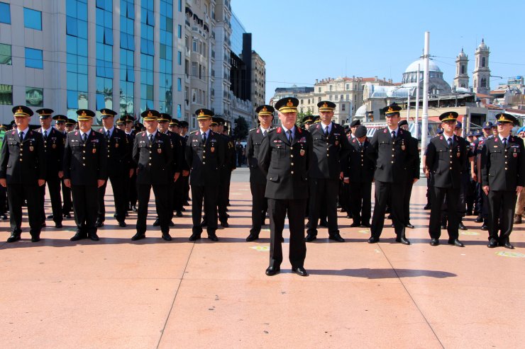 Jandarma Teşkilatı'nın 183. kuruluş yıldönümü Taksim'de kutlandı