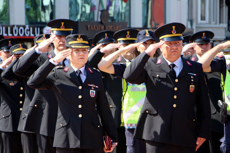 Jandarma Teşkilatı'nın 183. kuruluş yıldönümü Taksim'de kutlandı