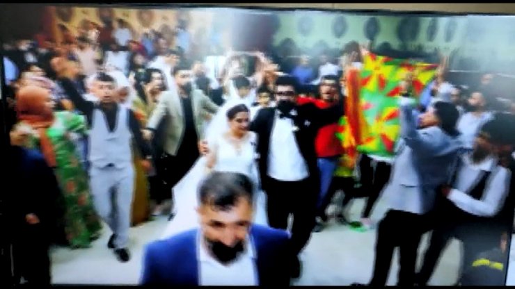 Düğününde terör örgütü PKK propagandası yapan damat ve 9 yakını tutuklandı