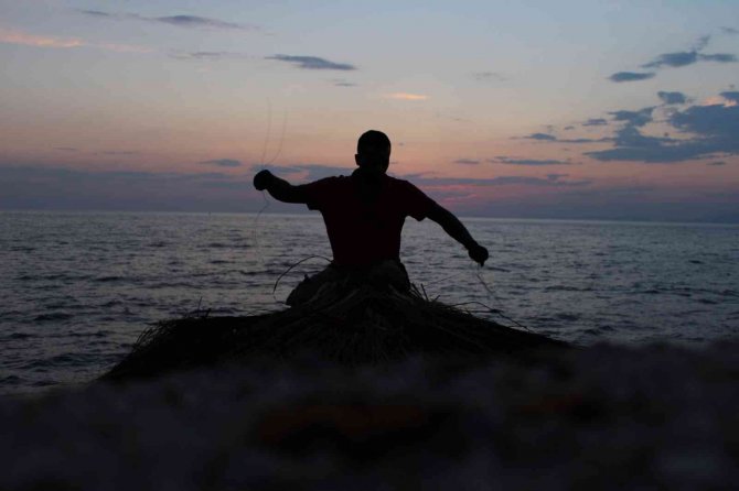 Gün batımı mest ediyor