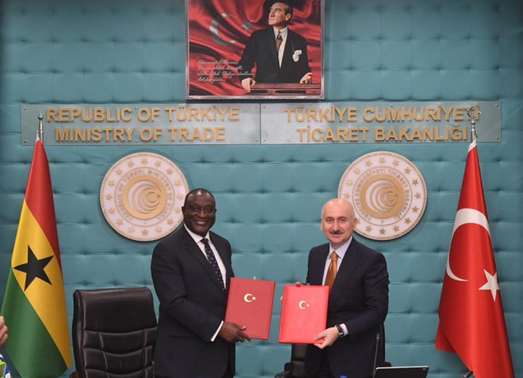 Bakan Karaismailoğlu: Gana ile ticaret hacmimizi 1 milyar dolara ulaştırmayı hedefliyoruz