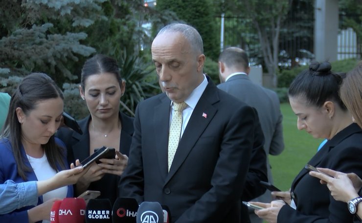 TÜRK-İŞ Başkanı Atalay: Cumhurbaşkanı ile A'dan Z'ye her şeyi konuştuk