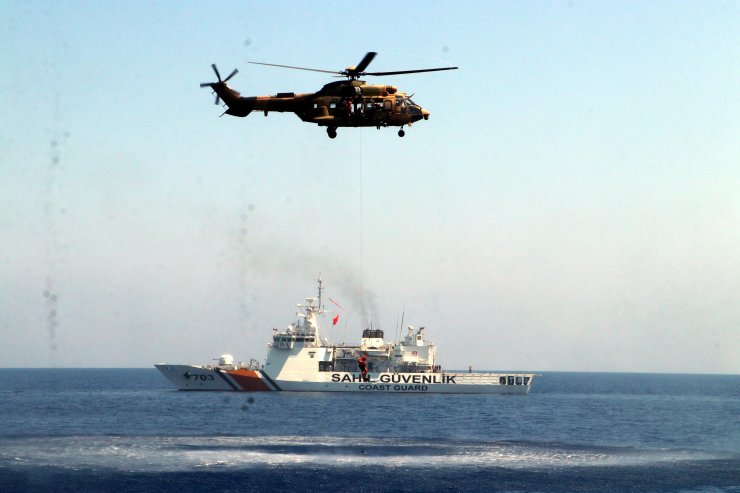 Türkiye ve KKTC'den Doğu Akdeniz'de ortak tatbikat