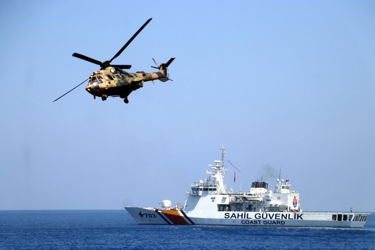 Türkiye ve KKTC'den Doğu Akdeniz'de ortak tatbikat