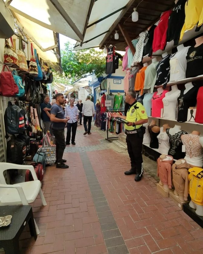 Yaya yolunda motosiklet kullananlara ceza yağdı