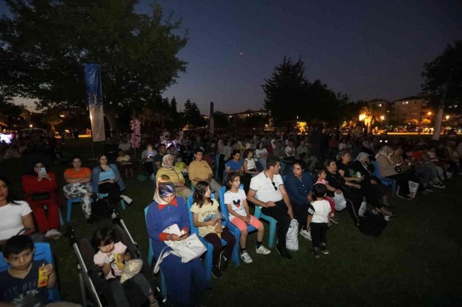 Açık havada sinema keyfi