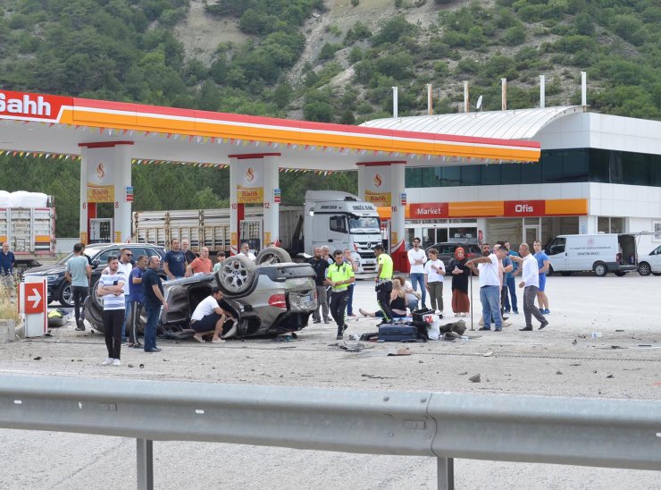 Bulgar ailenin otomobili takla attı: 1 ölü, 3 yaralı