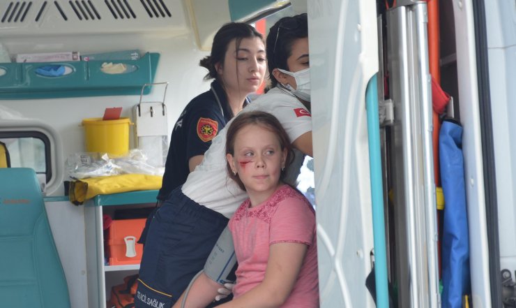 Bulgar ailenin otomobili takla attı: 1 ölü, 3 yaralı