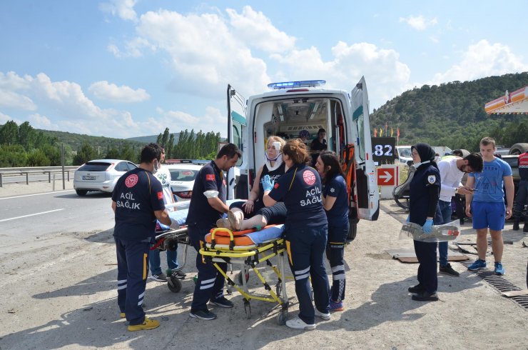 Bulgar ailenin otomobili takla attı: 1 ölü, 3 yaralı