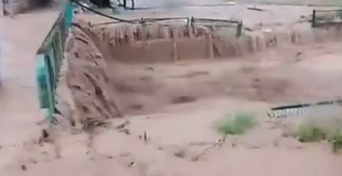 Frig Vadisi’nin kalbi Ayazini köyünü sel vurdu