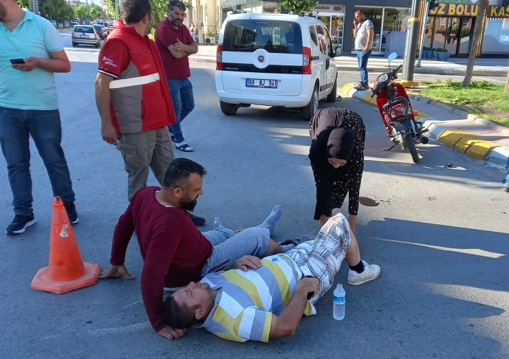 Kazada yaralandı, 'İşe gitmem lazım' diyerek hastaneyi istemedi