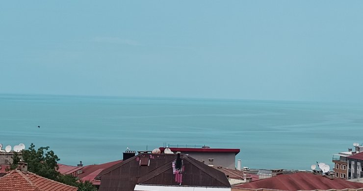 Turkuaza bürünen rengi uzaydan görülüyor