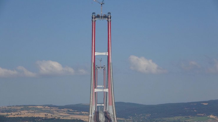 1915 Çanakkale Köprüsü'nde kedi yollarının sökümüne başlandı