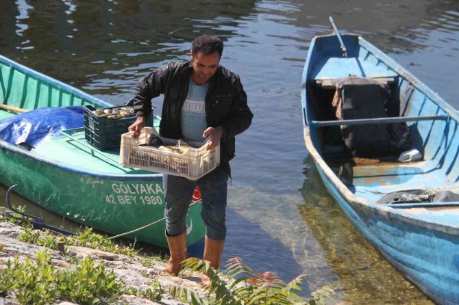 Beyşehir Gölü’nde su ürünleri av yasağı sona erdi