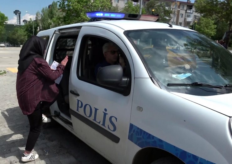 Erzurum polisinin YKS adayları için zamana karşı yarışı