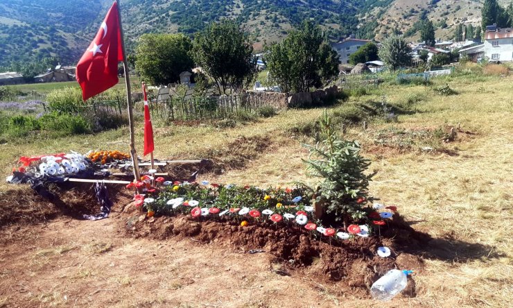 Şehit Ömer Yıldırım, mezarı için vasiyette bulunmuş