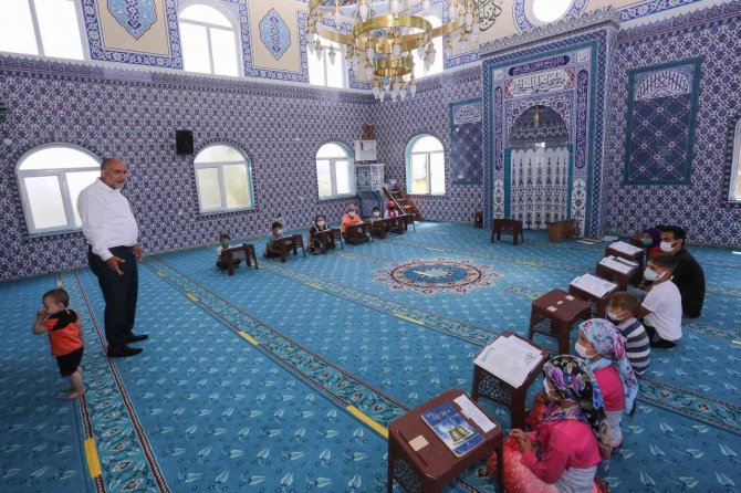 40 gün camiye giden çocuklar bisiklet kazanacak