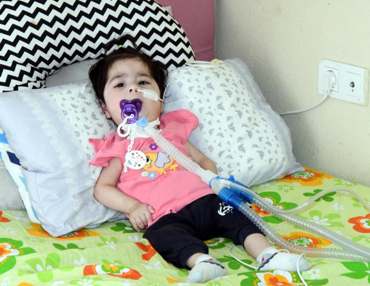 6 makineye bağlı SMA'lı Ecrin'in annesi: Zaman, en büyük düşmanımız