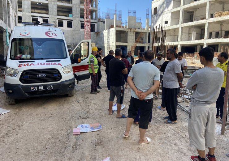 6'ncı kattan düşen inşaat işçisi öldü