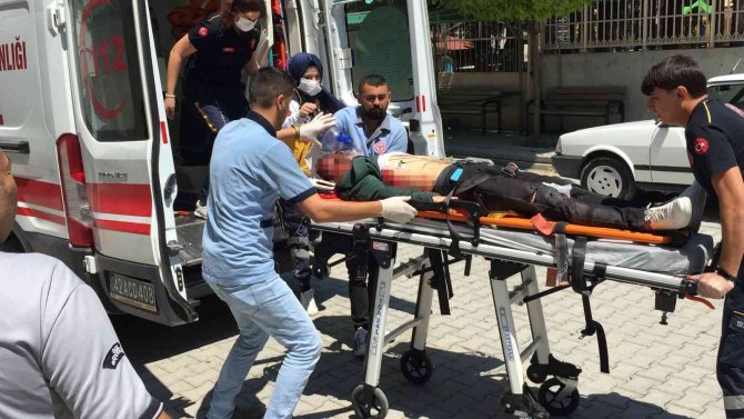 Konya’da cip ile motosiklet çarpıştı: 2 ağır yaralı