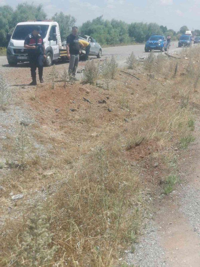 Konya'da otomobil takla attı: 1 ölü