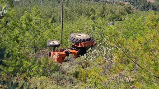 Traktör kazası: 1 ölü