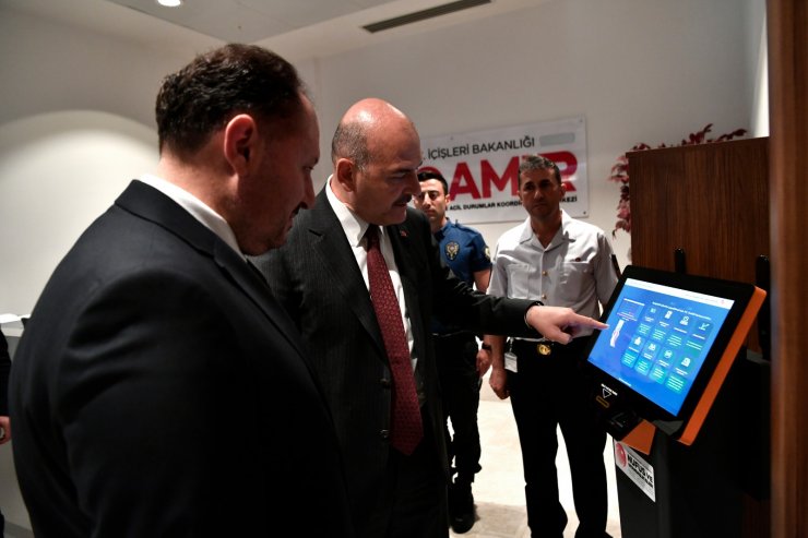 Bakan Soylu, KKTC'li mevkidaşıyla görüştü