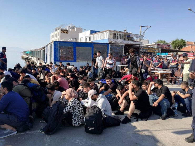 100 kaçak göçmen yakalandı