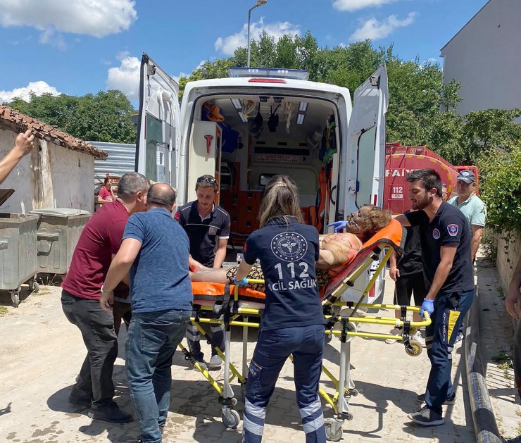 Annesi içerideyken, evi ateşe veren şüpheli tutuklandı