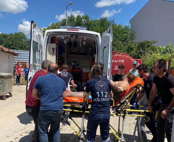 Annesi içerideyken, evi ateşe veren şüpheli tutuklandı