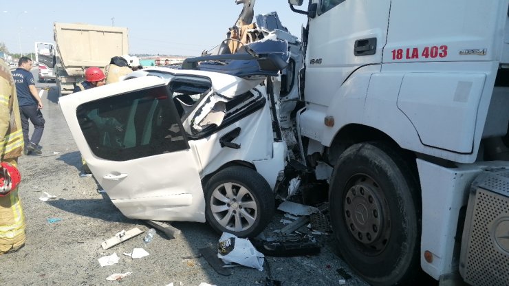 Feci kazada 5 kişi yaralandı