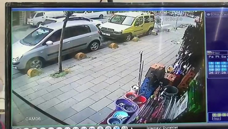 Otomobil çarpan fırıncı: biz 9 canlıyız 